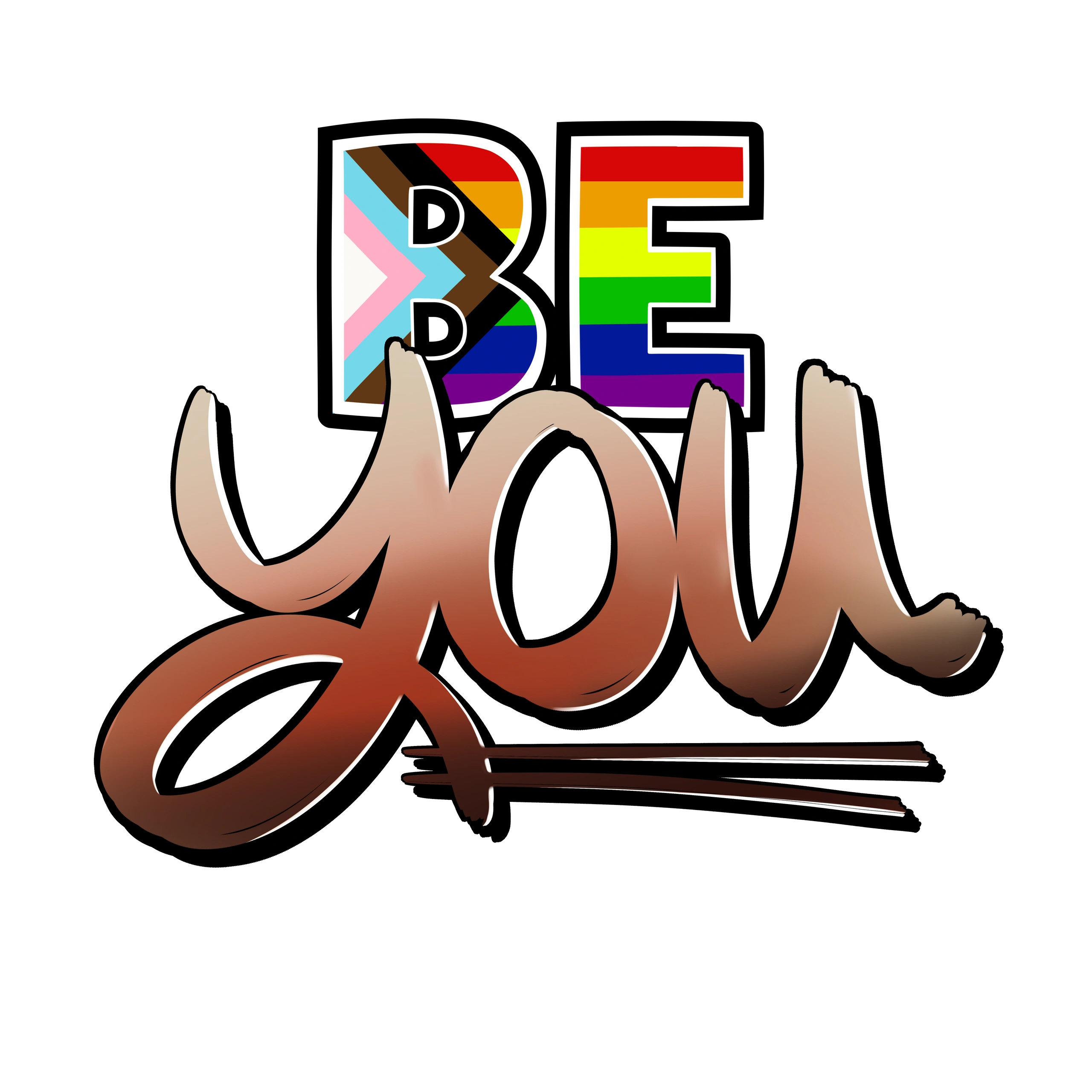 "Be You" Pride 2024